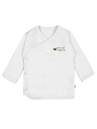Nanaf Organic, BASIC, Kaftanik kimono, biały