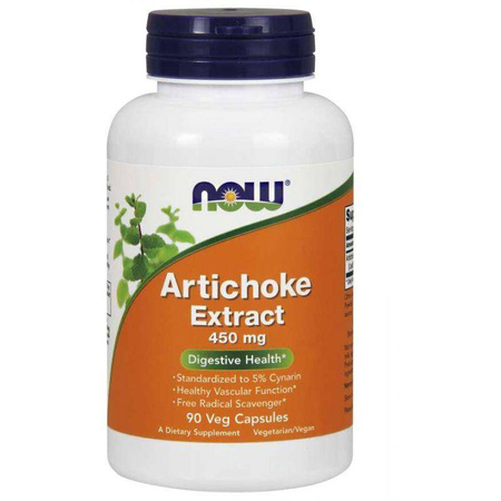 Now - Artichoke extract 450 mg - 90 kaps