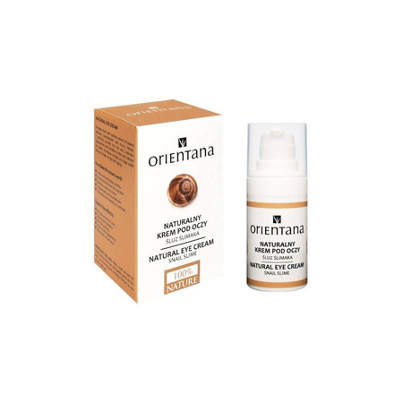 Orientana - Naturalny krem pod oczy ze śluzem - 15 ml