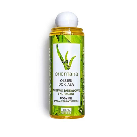 Orientana - Naturalny olejek do ciała. Drzewo sandałowe - 210 ml