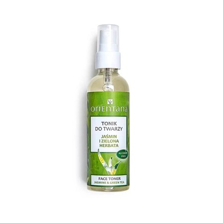 Orientana - Naturalny tonik do twarzy. Jaśmin i zielona herbata - 100 ml 