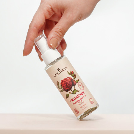 Orientana - Naturalny tonik do twarzy. Róża japońska i pandan - 100 ml 